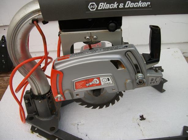 Black and decker 7700 radial arm saw manual tile cutter